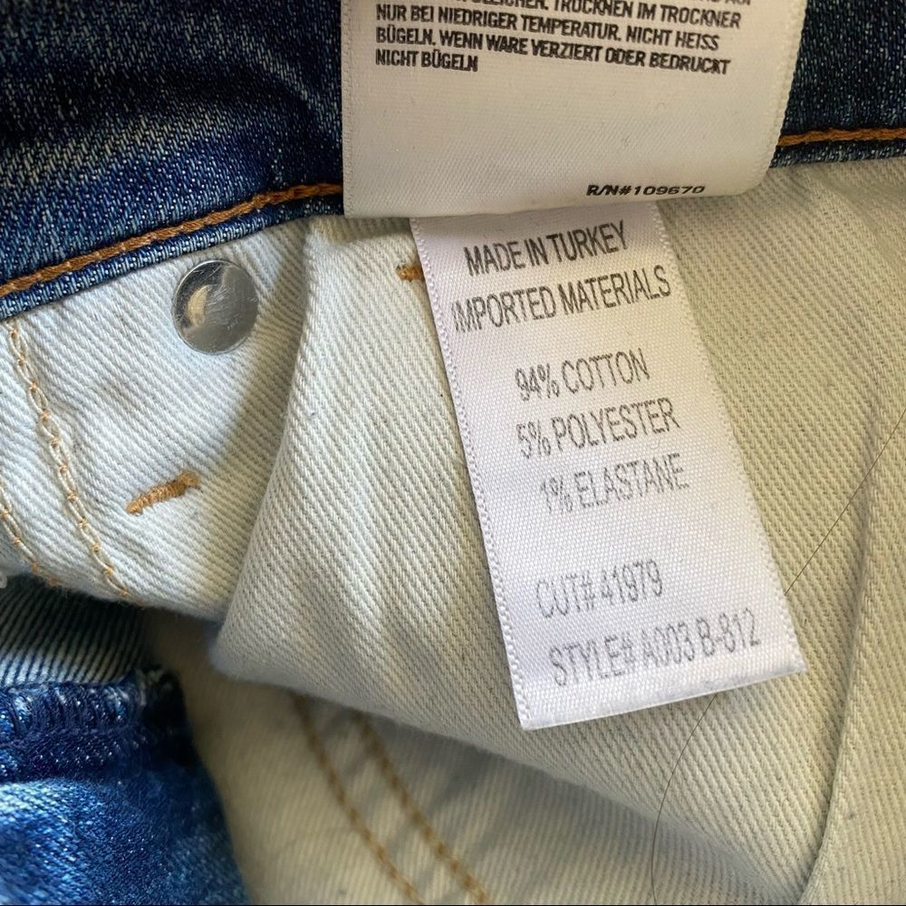 AGOLDE | Sophie Distressed High Waisted Skinny Jeans - Picture 12 of 12